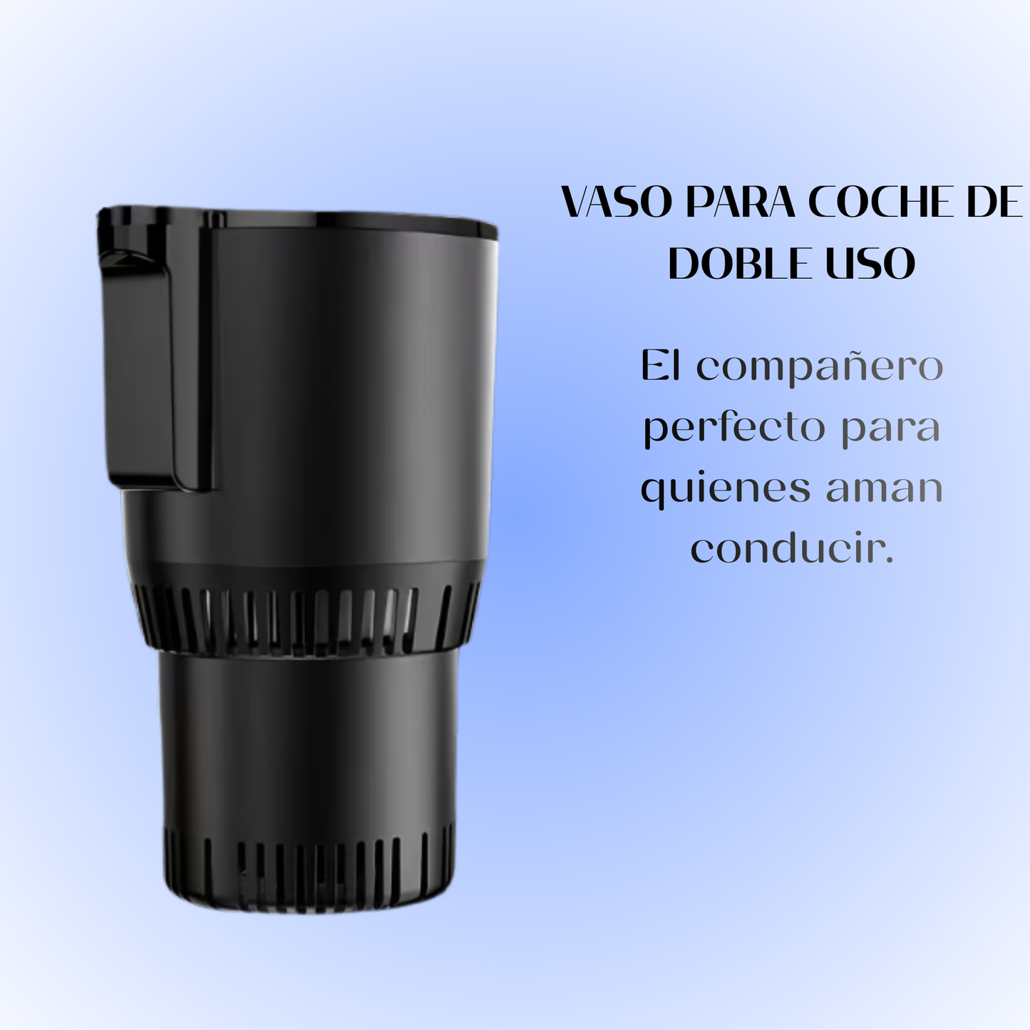 Vaso de doble uso que puede enfriar o calentar bebidas